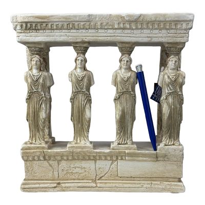 Caryatid Porch Erechtheion Temple Acropolis Athens Sculpture Ancient Monument
