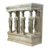 Caryatid Porch Erechtheion Temple Acropolis Athens Sculpture Ancient Monument view 2