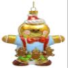 D D December Diamonds Gingerbread Boy w/Gingerbread Cookie Garland Ornament view 1