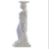 Caryatid Erechtheion Acropolis Athens Greek Statue Sculpture Cast Marble view 3