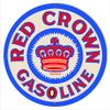 Red Crown Gasoline Reproduction Metal Sign Motor Oil And Gas view 1