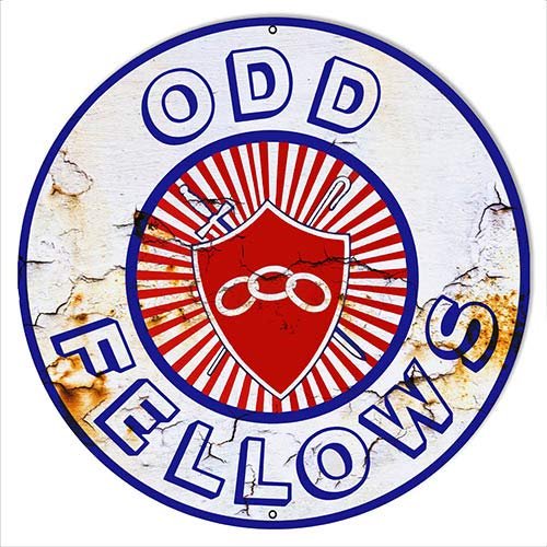 Odd Fellows International Fraternal Order Reproduction Aged Looking 24?