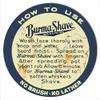 Nostalgic Burma Shave 1818 Round 22g Metal Reproduction Sign view 1