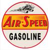 Air Speed Gasoline Reproduction Gas And Motor Oil Metal Sign 2424 view 1