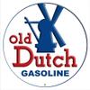 Gasoline Old Dutch Reproduction Large Motor Oil Metal Sign 2828 view 1