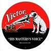 Victor Phonographs Nostalgic His Masters Voice Reproduction Metal Sign view 1