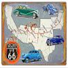 Get Your Kicks On Route 66 Metal Map Sign By Phil Hamilton 1218 view 1