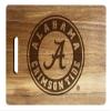 Alabama Crimson Tide Engraved Wooden Cutting Board 10" x 14" Acacia Wood - Large Engraving Officially Licensed Collegiate Product view 1