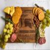 Alabama Crimson Tide Engraved Wooden Cutting Board 10" x 14" Acacia Wood - Large Engraving Officially Licensed Collegiate Product view 3