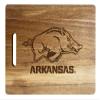 Arkansas Razorbacks Engraved Wooden Cutting Board 10" x 14" Acacia Wood - Large Engraving Officially Licensed Collegiate Product view 1