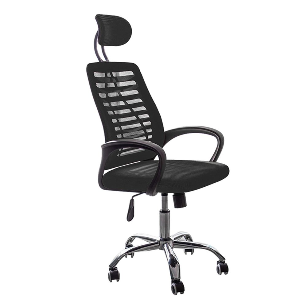 LIYFF-Stools Executive Ergonomic Computer Desk Chair Mesh Office Chair with Adjustable Headrest and Lumbar Support for Study Room