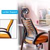 LIYFF-Stools Executive Ergonomic Computer Desk Chair Mesh Office Chair with Adjustable Headrest and Lumbar Support for Study Room view 3