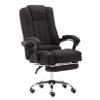 LIYFF-Stools Ergonomics Office Chair Executive Swivel Adjustable Computer Desk Chair with Retractable Footrest for Home view 1