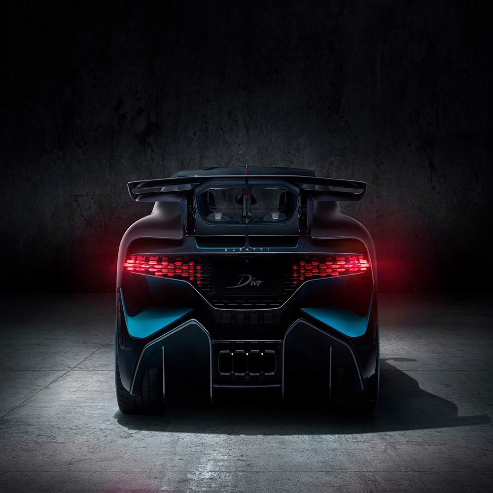 Iconic Arts Supercar- Bugatti Divo Laminated 18x24 Poster