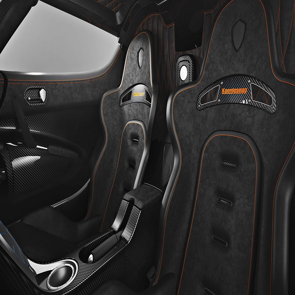 Iconic Arts Supercar- Koenigsegg One Laminated 18x24 Poster