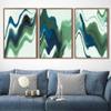 SIGNWIN 3 Piece Framed Canvas Wall Art Abstract Canvas Prints Home Artwork Decoration for Living Room,Bedroom - 16"x24"x3 Panels view 4