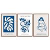 SIGNWIN 3 Piece Framed Canvas Wall Art Illustration Canvas Prints Home Artwork Decoration for Living Room,Bedroom - 16"x24"x3 Panels view 1