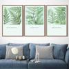 SIGNWIN 3 Piece Framed Canvas Wall Art Green Leaves Canvas Prints Home Artwork Decoration for Living Room,Bedroom - 16"x24"x3 Panels view 4
