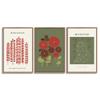 SIGNWIN 3 Piece Framed Canvas Wall Art Illustration Canvas Prints Home Artwork Decoration for Living Room,Bedroom - 16"x24"x3 Panels view 1