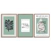 SIGNWIN 3 Piece Framed Canvas Wall Art Illustration Canvas Prints Home Artwork Decoration for Living Room,Bedroom - 16"x24"x3 Panels view 1