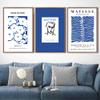 SIGNWIN 3 Piece Framed Canvas Wall Art Black Deer Canvas Prints Home Artwork Decoration for Living Room,Bedroom - 16"x24"x3 Panels view 4