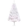 Christmas Tree RENRUIRUI- White Artificial Fir Tree Metal Bracket for Home Indoor Outdoor Xmas Decoration (Size : 120cm) view 1