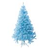 Christmas Tree RENRUIRUI- Blue Flocking Artificial PVC Tree, Metal Bracket Easy to Assemble, Indoor and Outdoor Xmas Decoration (Size : 120cm) view 1