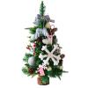 Christmas Tree RENRUIRUI- Xmas 60cm Desktop, with Pine Cones and Wool Felt Ornaments,for Home Office Studio Hotel Shopping Mall Decoration view 1