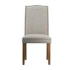 A&B Home Furniture Dining Chairs Urban Style with Nailhead Trim for Dining Room Kitchen Living Room Set of 2 Smoky Gray view 4