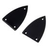 MOMOJIA 2pcs Black Rod Cover Screws for Guitar 3 Holes Guitar Part Accessories New view 2