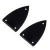 MOMOJIA 2pcs Black Rod Cover Screws for Guitar 3 Holes Guitar Part Accessories New view 3