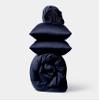 Duvet Cover, Fitted Sheet & Pillowcases 4-PCs Bedding Set - Made of 100% Dream Egyptian Giza Cotton Giza-Duvet-Pillow-Fitted-Sheet 20-Inch Extra-Deep-Pockets Combo Quilt Cover - King, Navy Blue view 1
