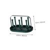 Cabilock 1 Set Iron Cup Holder Coffee Cup Stand Under Cabinet Storage Organizer Reusable Rack Drain Shelf view 2