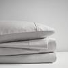 Extra-Deep-Pockets 1000-Thread-Count 100% Egyptian-Cotton Bed Sheets, 4-PC Sheet Set, Single Ply Long-Staple Yarns, Sateen Weave, Fits Mattress Upto 24" Deep Pocket - (Full-XL, Light Grey) view 1