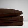 Extra-Deep-Pockets 1000-Thread-Count 100% Egyptian-Cotton Bed Sheets, 4-PC Sheet Set, Single Ply Long-Staple Yarns, Sateen Weave, Fits Mattress Upto 24" Deep Pocket - (Full-XL, Chocolate) view 1