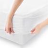 Extra-Deep-Pockets 1000-Thread-Count 100% Egyptian-Cotton Bed Sheets, 4-PC Sheet Set, Single Ply Long-Staple Yarns, Breathable Sateen Weave, Fits Mattress Upto 24" Deep Pocket - (Full-XL, White) view 4