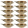 White Whale Diya for Pooja Made of Pure Brass - Kuber Diya Diwali Decoration (Set of 50) view 1