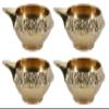 White Whale Diya for Pooja Made of Pure Brass - Kuber Diya Diwali Decoration (Set of 50) view 2
