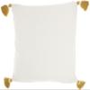 Mina Victory Lifestyle Indoor Mustard 20" x 20" Throw Pillow view 4