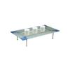 Dale Tiffany CH0160 Water Drop - 5 Inch Fused Glass Candle Holder, Blue Finish view 1