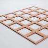 23 3/8"W X 23 3/8"H Large Manchester Decorative Fretwork Wood Wall Panels, Cherry view 4