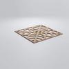 15 3/8"W X 15 3/8"H Medium Garland Decorative Fretwork Wood Wall Panels, Birch view 3