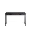 Caffoz 48" Writing Desk | Study Computer Desk | Dark Brown Mahogany | Laptop PC Table Workstation with 2 Drawers for Home Office | Storage Space Saver view 1