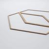 23 3/8"W X 23 3/8"H Large Hillrose Decorative Fretwork Wood Wall Panels, Birch view 4