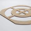 23 3/8"W X 23 3/8"H Large Sullivan Decorative Fretwork Wood Wall Panels, Birch view 4