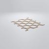 15 1/2"W X 23 3/8"H Large Westmore Decorative Fretwork Wood Wall Panels, Birch view 3