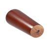 szzijia 4Pcs 6cm 8cm 10cm 12cm 15cm 18cm 20cm Walnut Wood Color Solid Furniture Legs Replacement Legs for Sofa, Bed, Coffee Table (12cm) view 2