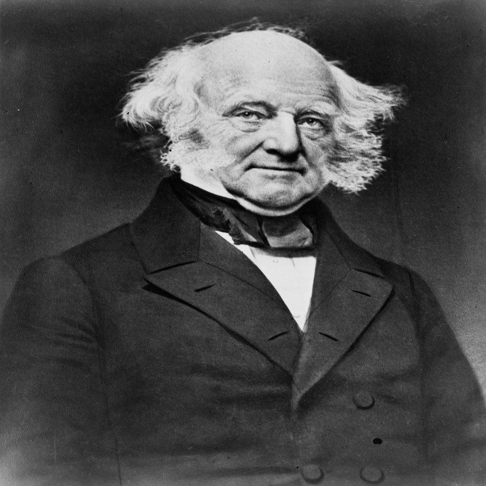 Iconic Arts Martin Van Buren 8th US President Laminated Poster 24x36