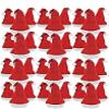 Bottles N Bags Bulk Santa Hats 240 Adult Sized Santa Hats for Holiday Parties and Festive Christmas,Thin Material (240 Case) view 1