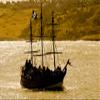 Iconic Arts Pirate Ship at The Sea Laminated Poster 24x36 view 1